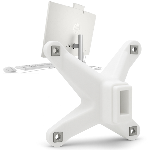 Adattatore VESA compatibile con HP All-in-One PC (serie 24-cr, 27-cr)