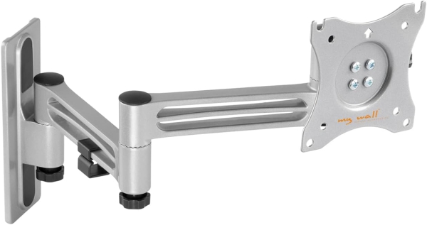 My Wall Supporto TV a Parete per Camper & Roulotte (HC1-3L) – Bloccabile & Antivibrazioni (TV sicura in viaggio: Girevole, Inclinabile & Bloccabile – Per schermi fino a 15 kg – 20 anni di garanzia.)