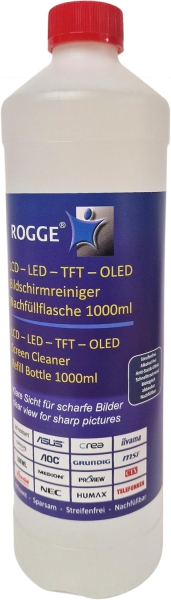 ROGGE 1l Flacone di Ricarica Detergente Schermo – L