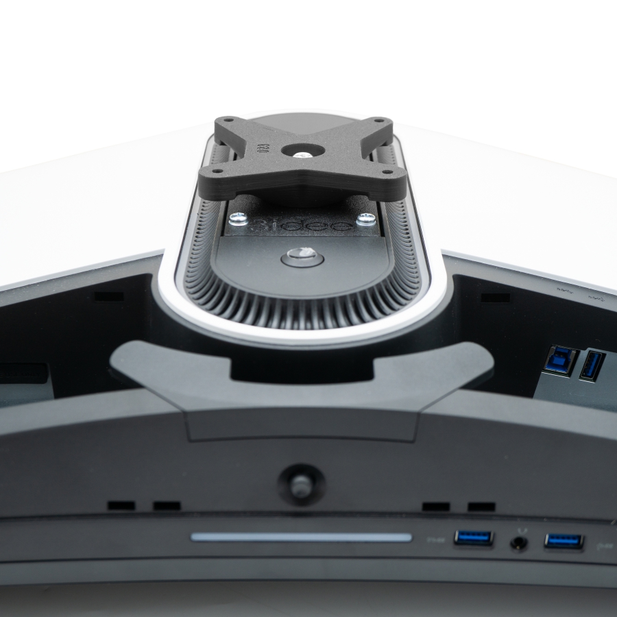 Adattatore VESA compatibile con DELL Alienware Gaming Monitor (AW3423DW) - 75x75mm