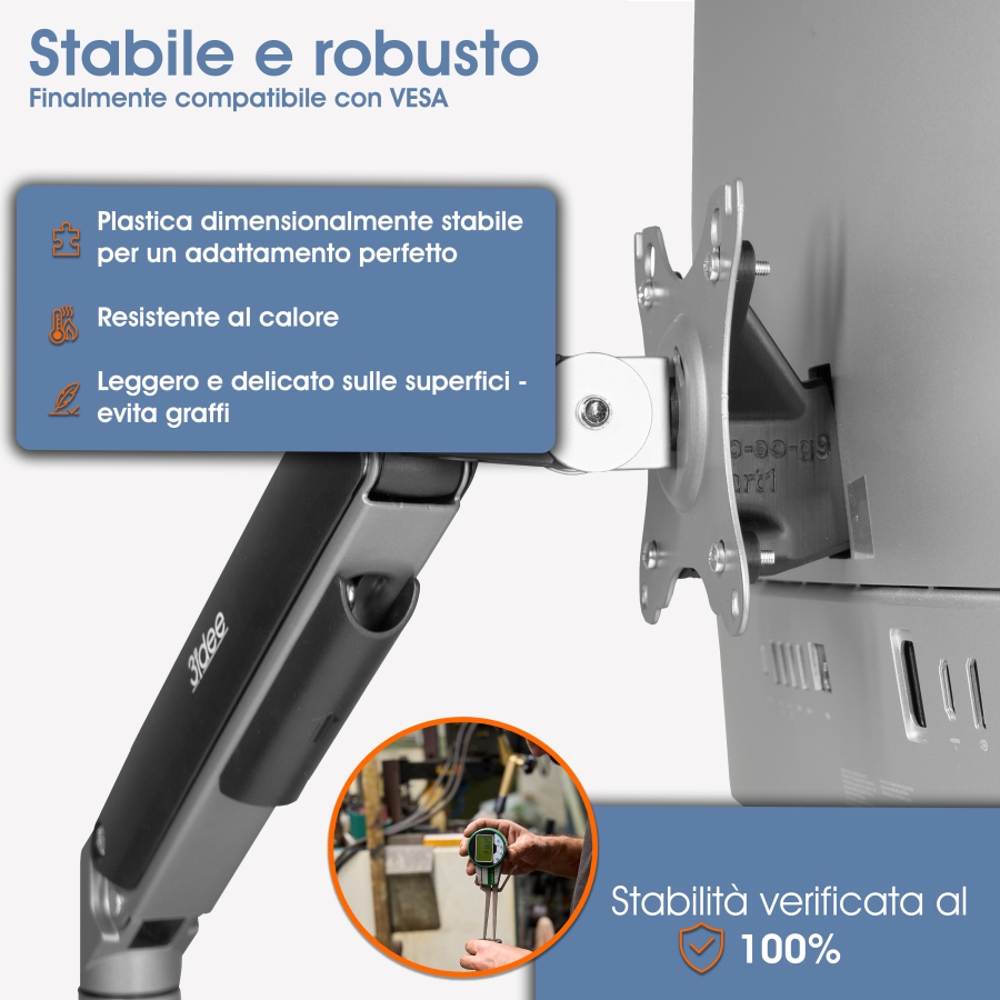 Adattatore VESA compatibile con i PC All-in-One HP (EliteOne 840, 870 G9)