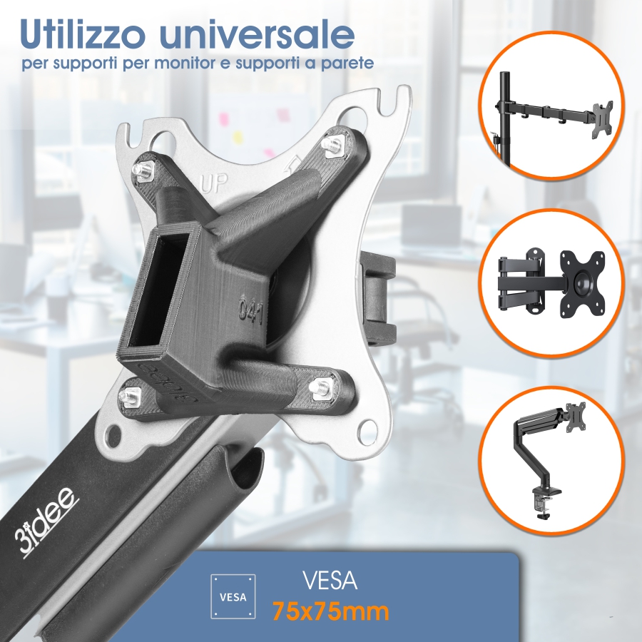 Adattatore VESA compatibile con i PC All-in-One HP (EliteOne 840, 870 G9)