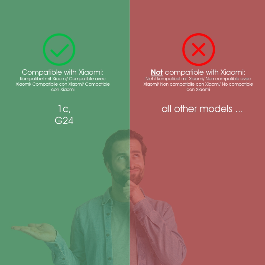 Adattatore VESA compatibile con il monitor Xiaomi Mi 23.8" 1C