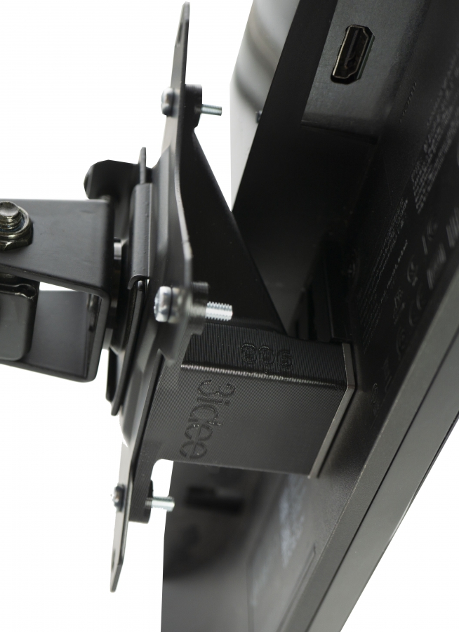 Adattatore VESA compatibile con monitor DELL (S2421, S2418, S2419, S2721, S2318, S2218, S2219, SE2319) - 75x75mm