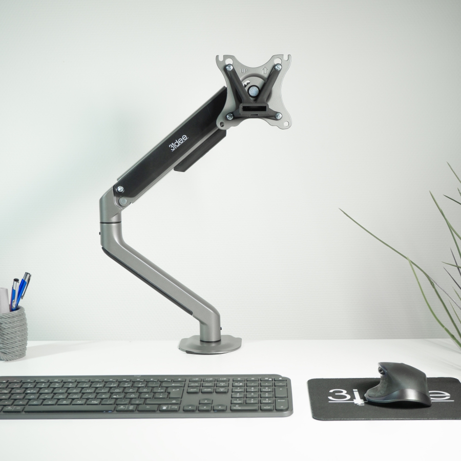 Adattatore VESA compatibile con monitor HP (22f, 24f, 27f, 22es, 22ea, 22er, 24es, 24ea, 24er, 27es, 27ea, 27er) - 75x75mm