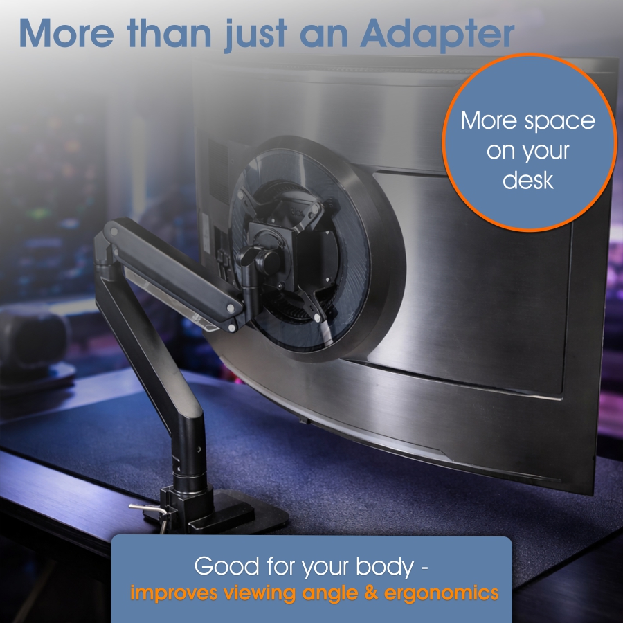 Adattatore VESA compatibile con monitor Samsung Odyssey Ark Gaming (Odyssey ARK 55" / ARK55" Gen2)