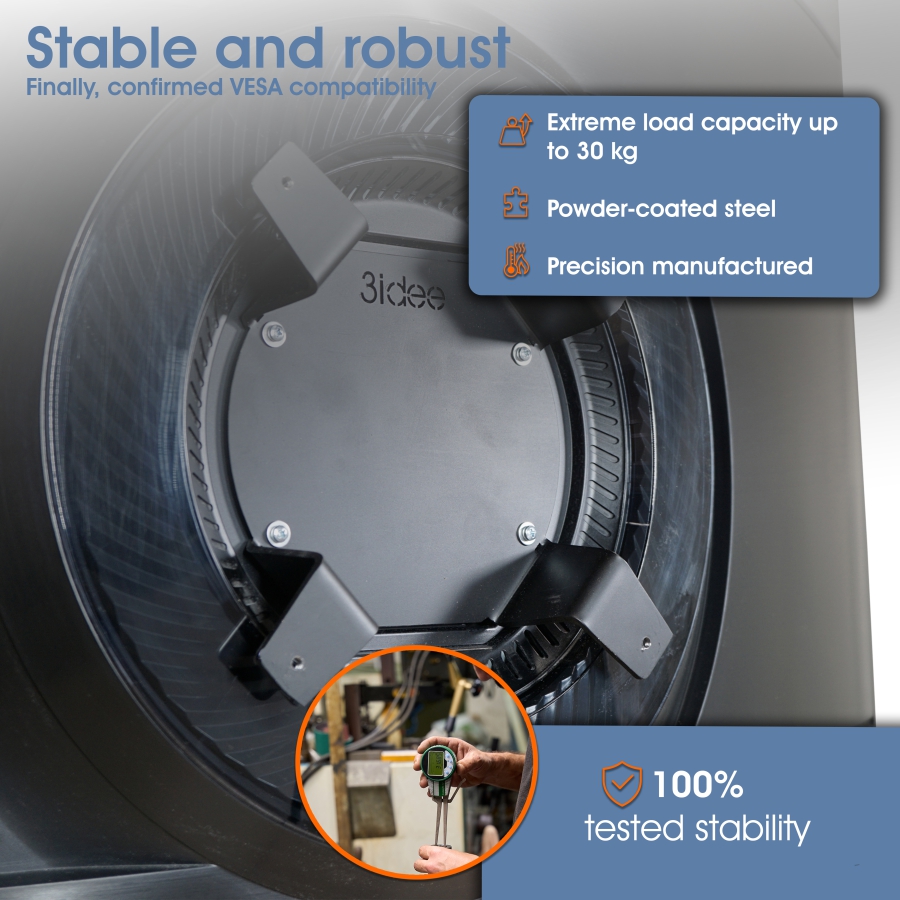 Adattatore VESA compatibile con monitor Samsung Odyssey Ark Gaming (Odyssey ARK 55" / ARK55" Gen2)