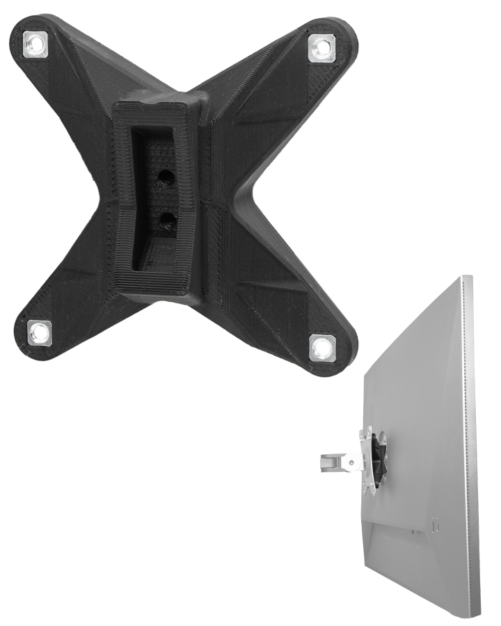 Adattatore VESA per PC All-in-One HP (Z32k G3) - 75x75 mm