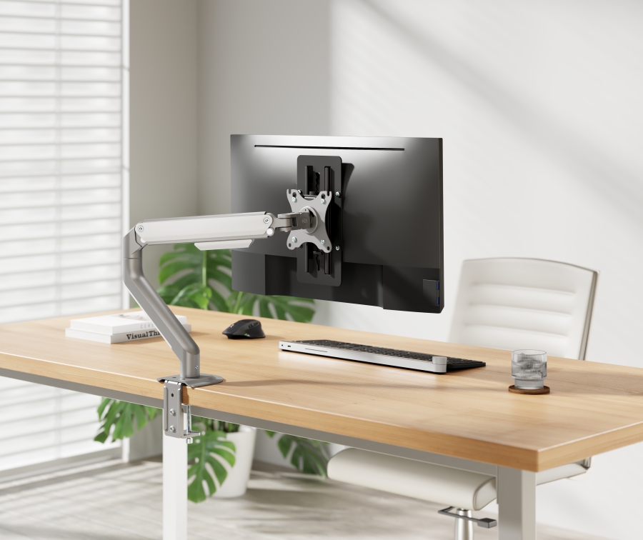 Adattatore VESA VertiFlex, regolabile in altezza, adattatore per montaggio monitor VESA, piastra VESA 75x75, regolabile fino a 15 cm, supporta monitor fino a 8 kg