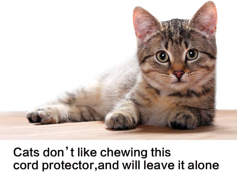 Alex Tech Guaina per Cavi Autochiudente 13mm x 3,1m (Guaina Intrecciata) (Protezione cavi tagliabile per TV, PC & Auto – Resistente al calore & A prova di morso di gatto.)