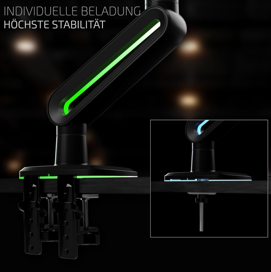 Braccio monitor RGB Invision Vortex VR200 27–57" | fino a 18 kg (L