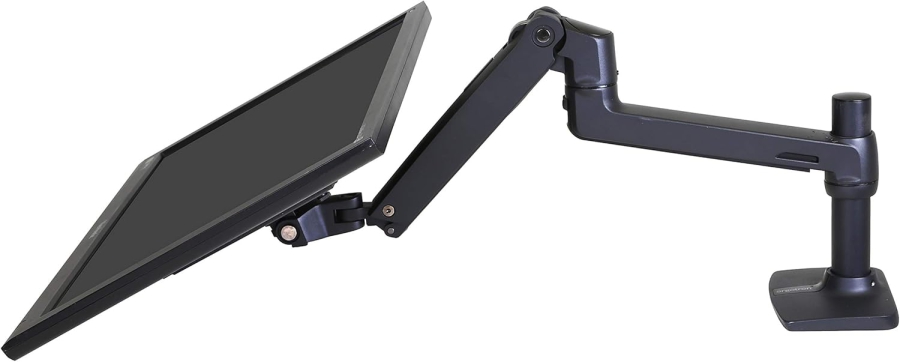Braccio per monitor Ergotron LX Nero 34" | fino a 11,3 kg (Braccio Monitor Premium con Tecnologia Brevettata Constant Force per un Posizionamento Senza Sforzo fino a 11,3 kg.)