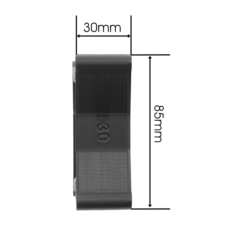 Distanziatore VESA 75x75 (compatibile con Samsung Odyssey G5)