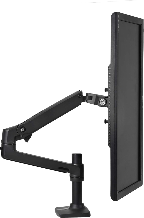 Ergotron LX Supporto da Tavolo Monitor (Nero) per Schermi fino a 34 Pollici (Braccio Monitor Premium con Tecnologia Brevettata Constant Force per un Posizionamento Senza Sforzo fino a 11,3 kg.)
