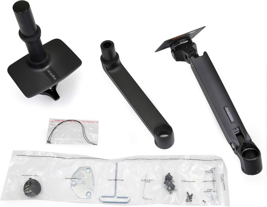 Ergotron LX Supporto da Tavolo Monitor (Nero) per Schermi fino a 34 Pollici (Braccio Monitor Premium con Tecnologia Brevettata Constant Force per un Posizionamento Senza Sforzo fino a 11,3 kg.)