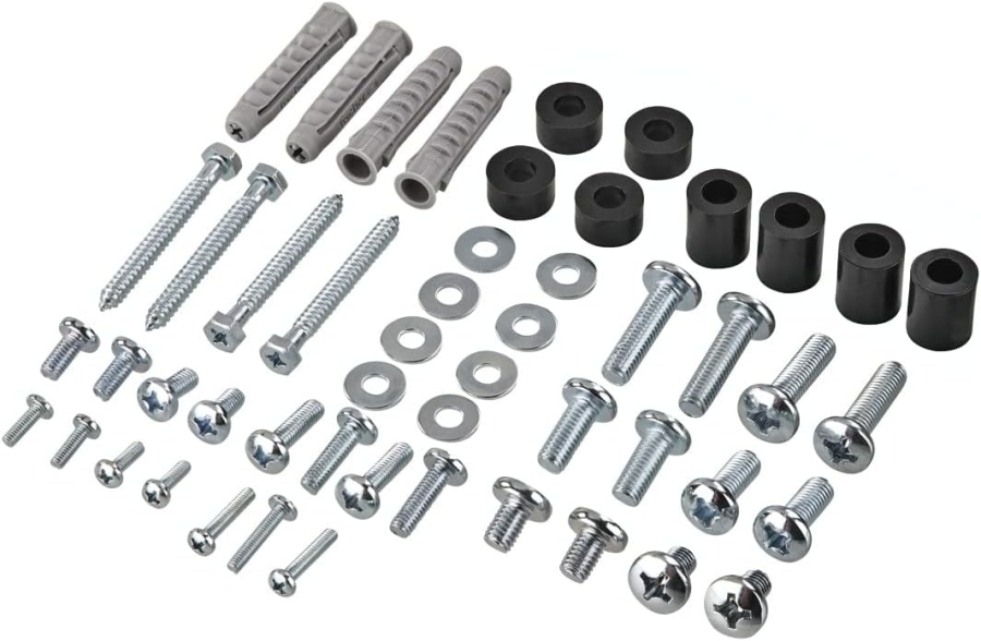 Hama Supporto TV a Parete Inclinabile per Televisori da 32-75 Pollici (VESA 400x400) (Supporto TV ultrapiatto (2,4 cm distanza dalla parete) – Inclinabile in modo continuo di 10°, portata fino a 35 kg.)