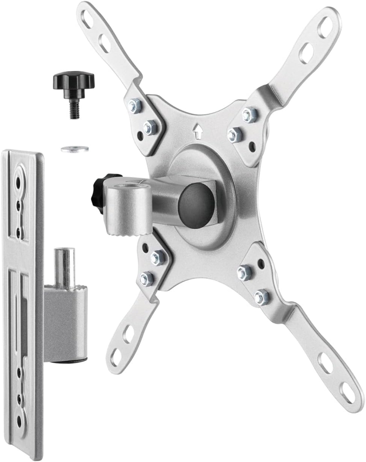 My Wall Supporto TV a Parete per Camper & Roulotte (HC2-1L) – Bloccabile & Antivibrazioni (Tenuta sicura durante il viaggio: Bloccabile, Girevole & Inclinabile – Fino a 15 kg – 20 anni di garanzia.)