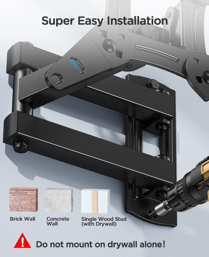 One for All Supporto TV a Parete Piatto per Televisori da 32-90 Pollici (WM4611) (Supporto estremamente robusto della serie Solid (fino a 100 kg) – Solo 25 mm di distanza dalla parete – VESA fino a 600x400.)