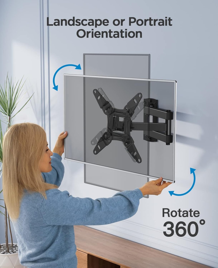 One for All Supporto TV a Parete Piatto per Televisori da 32-90 Pollici (WM4611) (Supporto estremamente robusto della serie Solid (fino a 100 kg) – Solo 25 mm di distanza dalla parete – VESA fino a 600x400.)