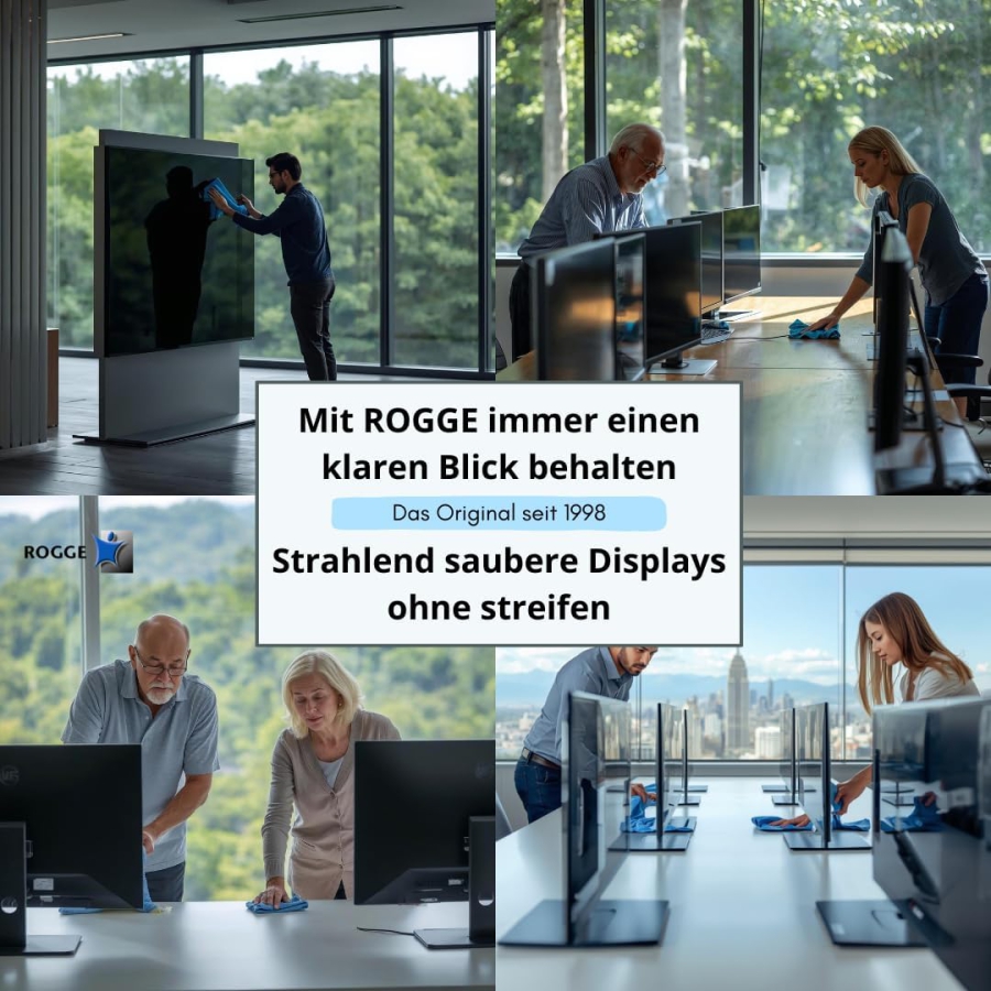 ROGGE 1l Flacone di Ricarica Detergente Schermo – L