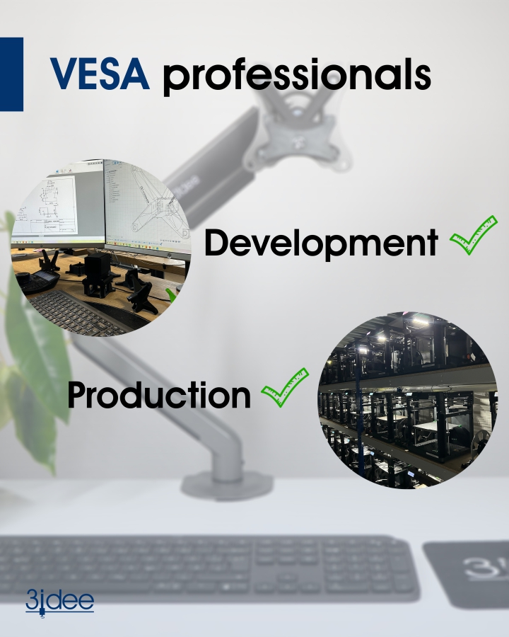 Set adattatori VESA 3IDEE 50–100
