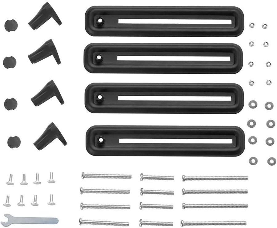 Suptek Adattatore VESA per Monitor Non-VESA 13-27" – Supporto in Acciaio (La soluzione intelligente per monitor senza fori VESA: tenuta sicura per ogni setup.)