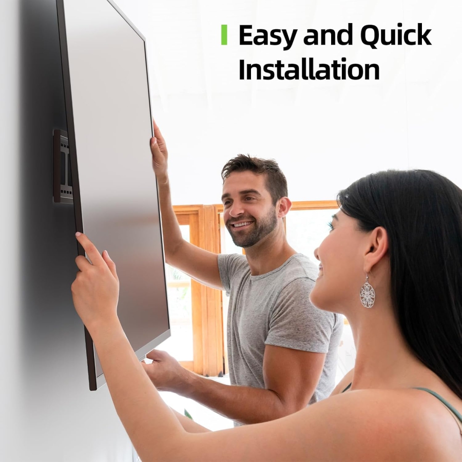 USX MOUNT Supporto a parete  per schermi da 45-100", fino a 91 kg, carico estremamente pesante