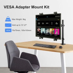 Adattatore NON VESA Suptek del kit di supporto per braccio monitor per schermi da 13 a 27 pollici, adatto per 75×75 mm 100×100 mm WK002