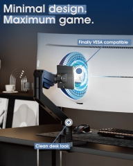 Adattatore VESA compatibile con il monitor Samsung Odyssey (G9, Neo G9, G8, Neo G8, CRG9, CHG9, CHG90 e altri) - 100x100mm