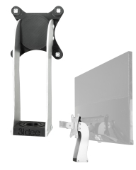 Adattatore VESA compatibile con monitor Philips (276E8VJSB/00, 328E8QJAB5/89) - 75x75 mm