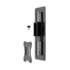 Adattatore VESA VertiFlex, regolabile in altezza, adattatore per montaggio monitor VESA, piastra VESA 75x75, regolabile fino a 15 cm, supporta monitor fino a 8 kg